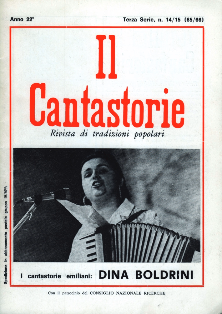 Copertina di "Appunti sui cantastorie in Terra di Bari dal Settecento all'Ottocento"