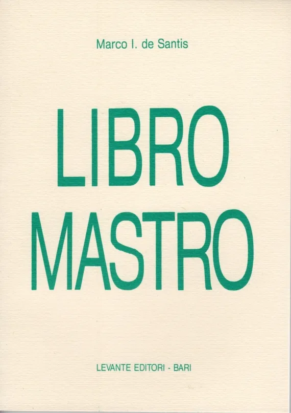 Copertina di "Libro mastro"