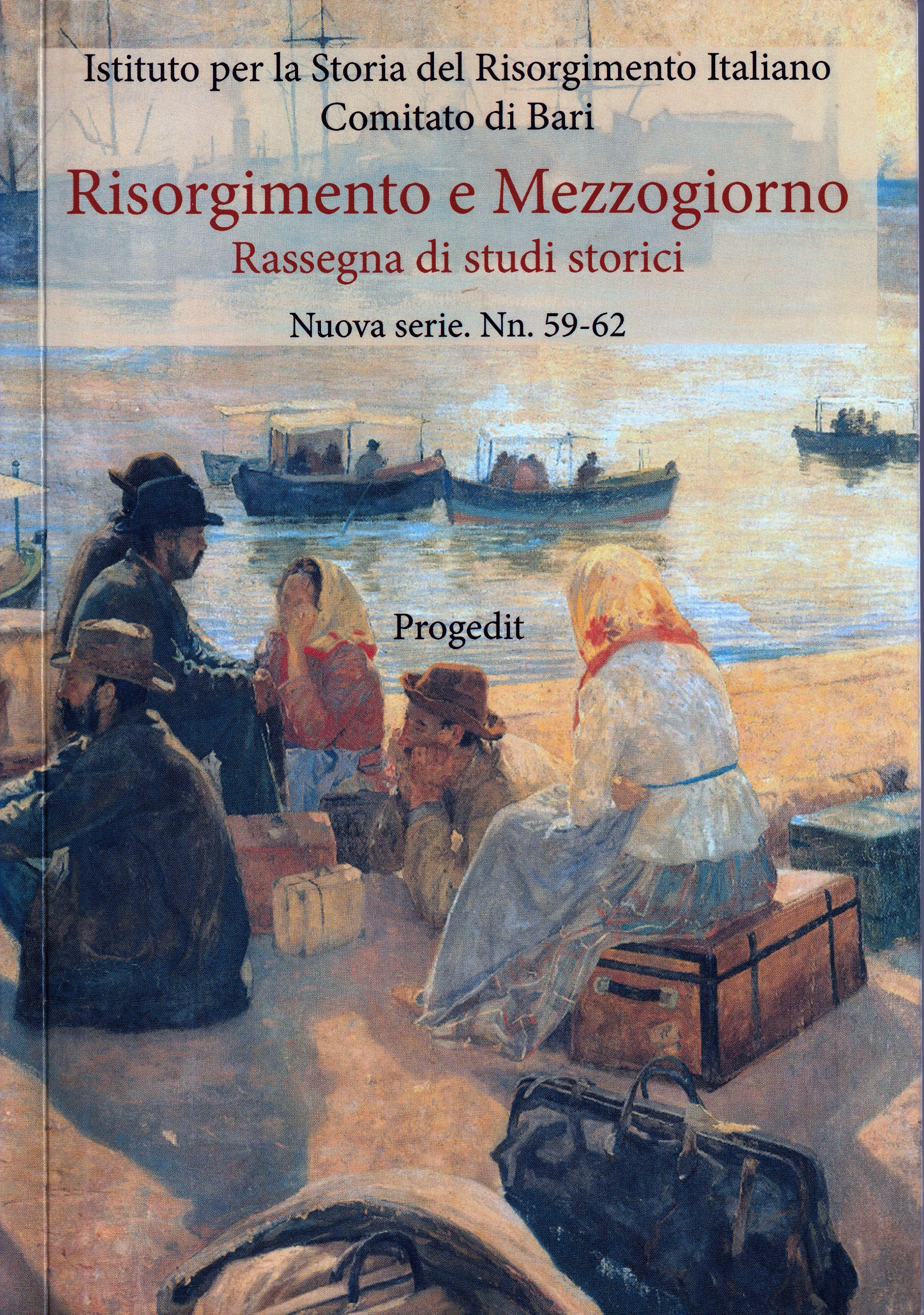 Copertina di "Momenti della lotta di classe nel Mezzogiorno: lo sciopero dei marinai e dei pastai a Molfetta nel 1905"