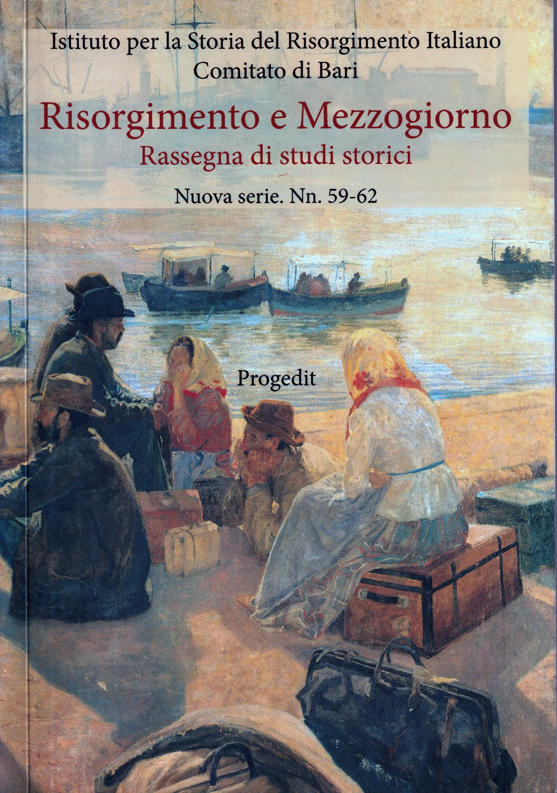 Copertina di "Momenti della lotta di classe nel Mezzogiorno: lo sciopero dei marinai e dei pastai a Molfetta nel 1905"