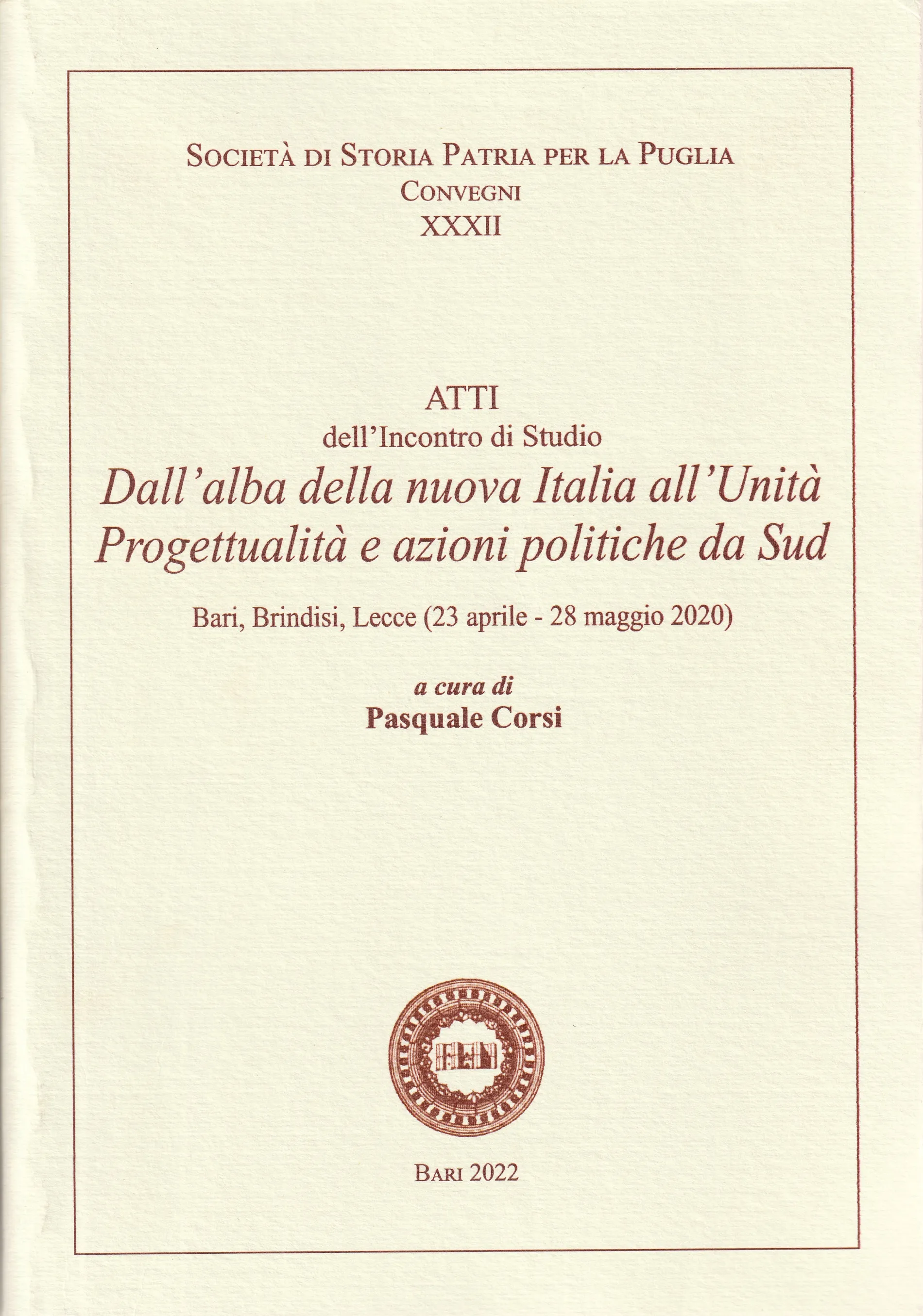 Copertina di "Pasquale Menelao (1825-1909): un mazziniano pugliese a Corfù"