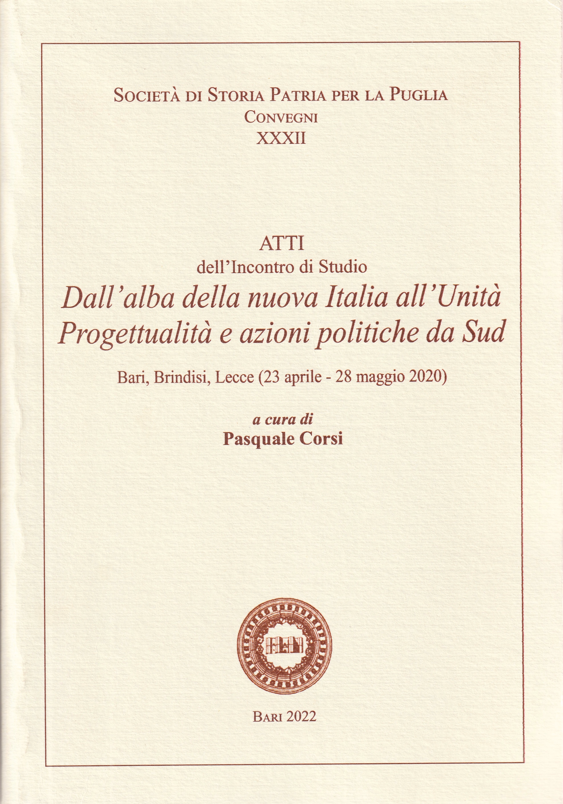 Copertina di "Pasquale Menelao (1825-1909): un mazziniano pugliese a Corfù"