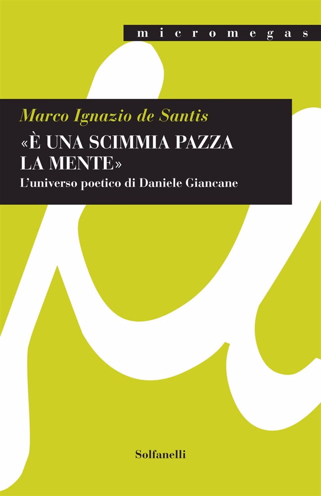 Copertina di "«È una scimmia pazza la mente». L'universo poetico di Daniele Giancane"