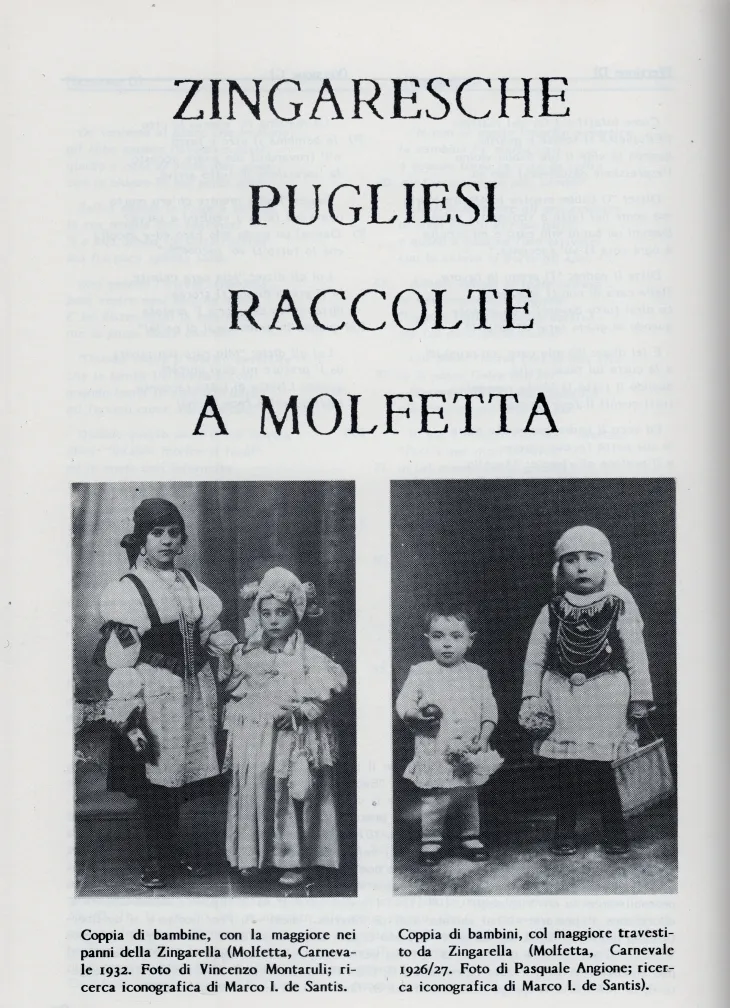 Copertina di "Zingaresche pugliesi raccolte a Molfetta"
